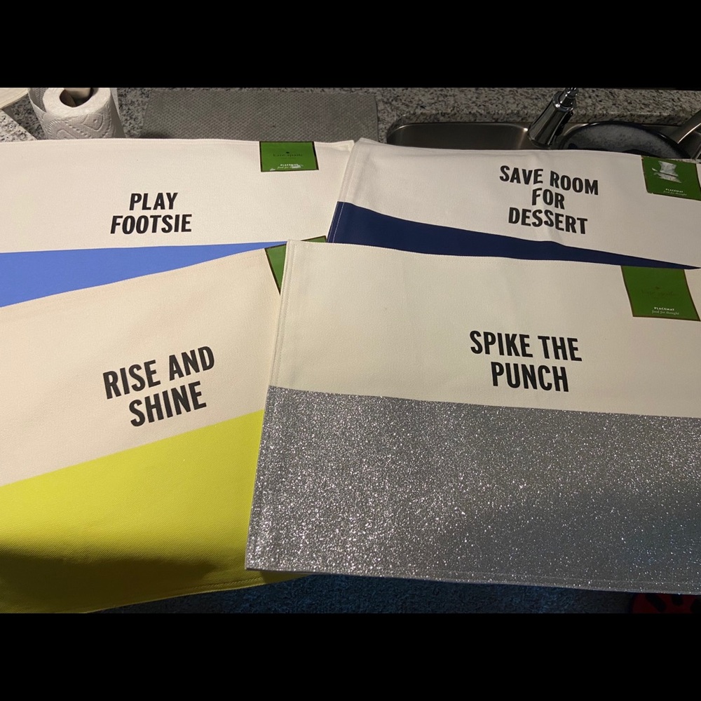 COPY - COPY - Kate Spade Food for Thought Placema…